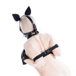 Kinky Puppy Kit Puppy 6 Pièces Noir-Rouge